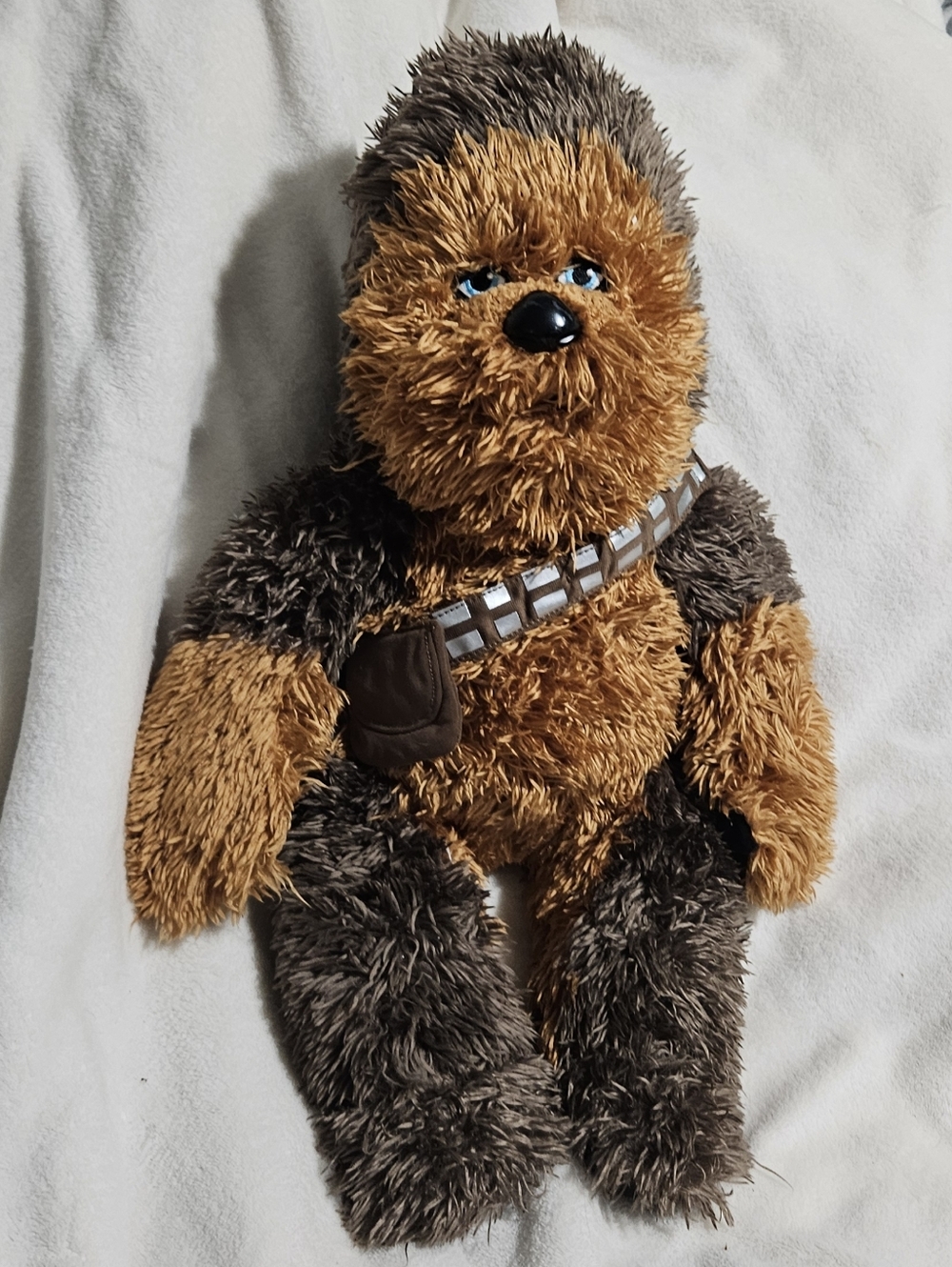 Build-A-Bear Brown & Dark Brown Chewbacca-Style Stuffed Animal